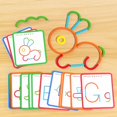 thumbnail image 4 of Sticks Puzzle Board Toy, Board Puzzle Toy Learning Interaction Early Education Basswood  for Children for Gift, 4 of 7