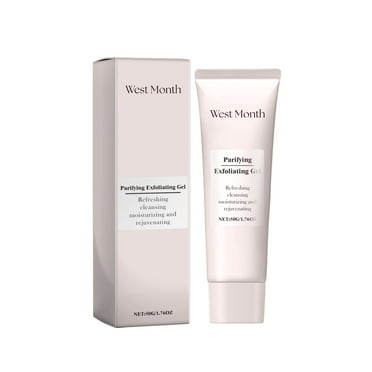 Tkrady Purifying Exfoliating Gel Exfoliating Cleansing Face And Body Exfoliating Scrub Gel 1.67oz