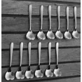thumbnail image 5 of QUEST -Spoons Alessi Delta Spoon Lot Of 12 Heart-Shaped Coffee Tea Dessert 5, 5 of 6