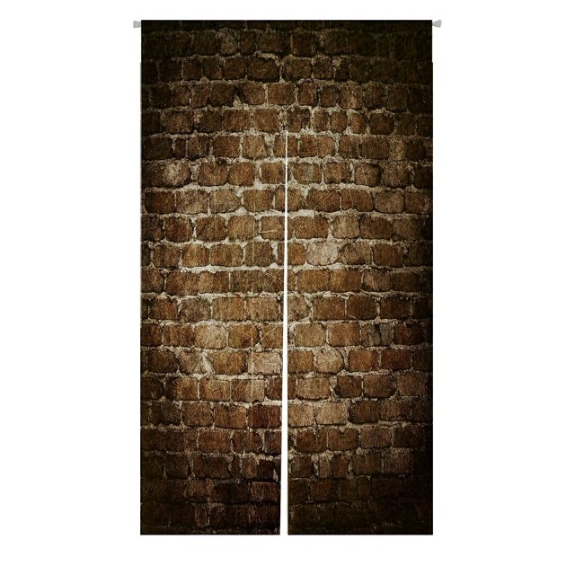 Cortina Noren ABPHQTO Pared de Ladrillo Japonés Tratamiento Cortinas 85x120 cm
