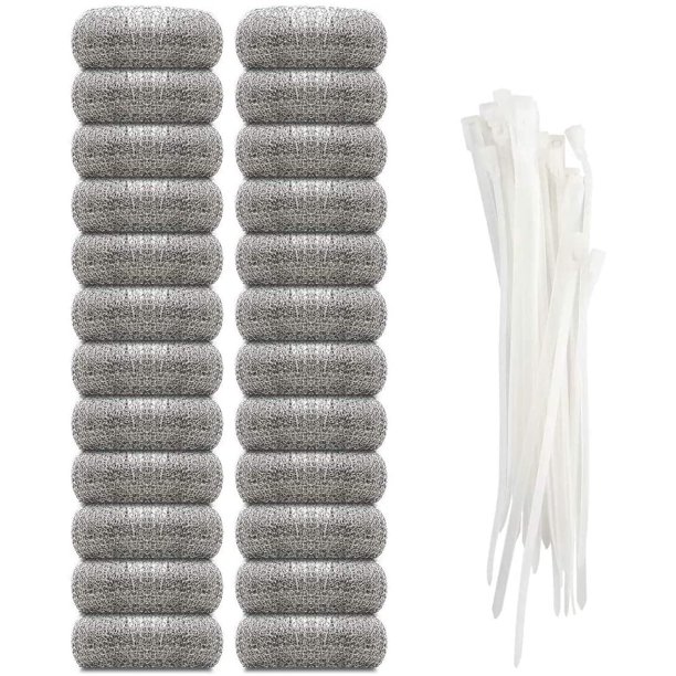 1 Set Of Stainless Steel Lint Traps Cleaner For Washing Machine 24 Dust