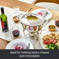 thumbnail image 2 of Juego de fondue de acero inoxidable All-Clad Specialty de 12 piezas, ollas y sartenes, utensilios de cocina plateados, 2 of 5