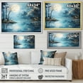 thumbnail image 4 of Designart "Reflections of Serenity Blue Lake Beauty III" Landscapes Wall Art Print, 4 of 5