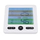 thumbnail image 3 of Termómetro interior, termómetro interior Color digital Reloj de cabecera digital Reloj digital Temperatura Diseño aerodinámico, 3 of 12
