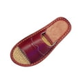 thumbnail image 2 of ZTTD Summer Women Home Household Sandals Retro OPen Toe Slippers Indoor Ladies Shoes Red, 2 of 5