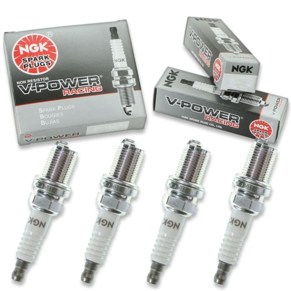NGK (6596) R5671A-11 Racing Spark Plug - Set of 4