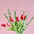 thumbnail image 3 of Art Artificial Tulip Flowers for Home & Kitchen Decoration - red, 3 of 5