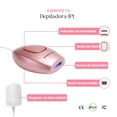 thumbnail image 3 of ShinnySkin Maquina Depiladora Laser Profesional IPL Rosa, 3 of 7