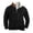 Black, variant on XYAIYT Big and Tall Pullovers for Mens Textured Fashion Fleece Sweatshirts with Pockets Long Sleeve Warm Top
