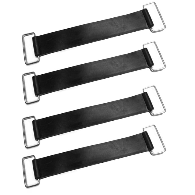 4 Piezas Correas De Batería Correa De Amarre De Batería De Motocicleta Correa De Sujeción De Batería Bandas Elásticas Universales Correas De Banda De Goma Elásticas Elásticas De Reemplazo Para Scooter