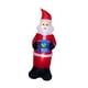 thumbnail image 4 of Inflables navideños de Papá Noel, decoración inflable de Papá Noel, utilería, linda Navidad iluminada para el patio del hogar., 4 of 9