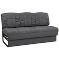 thumbnail image 5 of Qualitex De Leon RV Sofa Bed - 66" Wide - Charcoal Ultimate Leather, 5 of 9