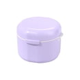 thumbnail image 1 of BAOPAI Double Layer Portable Braces Storage Box with Drainage Holes for Retainer Dentures Travel Case Compact Design Large Capacity Organizer, 1 of 7