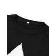 thumbnail image 6 of Seyurigaoka Women Autumn Loose Sweater Star Print Pattern Long Sleeve Crew Neck Casual Fashion Knitwear, 6 of 9