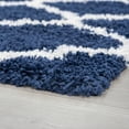 thumbnail image 5 of 3x5 Modern Navy Area Rugs for Living Room | Bedroom Rug | Dining Room Rug | Indoor Entry or Entryway Rug | Kitchen Rug | Alfombras para Salas 3'3'' x 5', 5 of 9