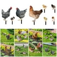 thumbnail image 2 of ZPAQI Chicken Yard Sign Decorative Garden Stakes Outdoor Sculpture Outdoor Ornaments, 2 of 21