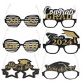 thumbnail image 1 of USHOBE 6Pcs Graduation Party Photo Booth Props Round Paper Glasses for School Celebrations, 1 of 8