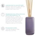 thumbnail image 4 of SpaRoom Handblown Glass Reed Diffuser - Lavender and Bergamot - Great Aromatherapy Diffuser for Office Decor, Apartment Decor, and Room Décor, 4 of 5