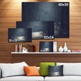 thumbnail image 3 of Dark Forest With Empty Road - Forest Canvas Art Print, 3 of 4