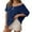 Navy, variant on Womens T-Shirts Sexy Hollow Out Short Sleeve Summer Casual Knit Top Beach Cover Ups Blouse Crew Neck Solid Color Tee Vacation Outfits Fashion Clothing Women Clothes