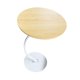 thumbnail image 5 of Mesa auxiliar, mesita de noche, escritorio, mesita de noche, mueble decorativo, escritorio para bebidas, mesa auxiliar de café para espacios pequeños, Color de la madera, 5 of 8