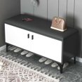 thumbnail image 4 of Gabinetes de zapatos de almacenamiento de lujo modernos, banco, gabinetes de zapatos que ahorran espacio, zapateros, pasillo estrecho, Scarpiere, artículos para el hogar, 4 of 4