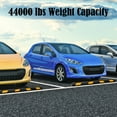 thumbnail image 3 of Costway 72'' Rubber Car Parking Block RV Trailer Wheel Tire Stopper Garage Driveway, 3 of 10