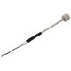 thumbnail image 3 of Pack Of 2 Bass Drum Mallet Felt Head Percussion Mallets Timpani Sticks With Stainless Steel Handle, 3 of 5