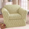 Home Trends Cape Cod Reversible Chair Slipcover, Kiwi