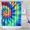 Colorful Rainbow Tie-1, variant on Colorful Tie Dye Ink Splash Pattern Shower Curtain 36"x72" ,Bathroom Decorative Shower Curtains Set with 12 Hooks,Modern Waterproof Washable Shower Curtain