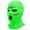 Fluorescent Green, variant on Ski Mask,Fine Embroidery Ski Mask for Men,Thickened Inside Full Face Mask,Gray