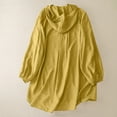 thumbnail image 4 of TIMIFIS Sun Veste pour Femme de Protection, Couleur Unie, à Capuche avec Poches, Randonnée, Course, Cyclisme, Manteau d'Extérieur à Manches Longues, Léger, Entraînement, à la Mode, Veste Cool, 4 of 6
