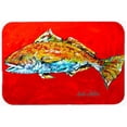 thumbnail image 1 of Carolines Treasures MW1111LCB 15 x 12 Po Poisson - Poisson Rouge Tête Rouge Planche à Découper en Verre - Grand, 1 of 2