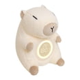 thumbnail image 1 of Despertador de peluche Gloria con forma de Capybara luz nocturna para niños, 1 of 9