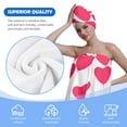 thumbnail image 6 of Colevkie 2 Pcs Women's Bath Skirt Shower Cap Set Adjustable Wrap Towel Absorbent Hair Drying Cap Lightweight Portable for Spa Bathroom, 6 of 8
