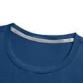 thumbnail image 3 of AHTJRT Men's Lightweight Athletic Short Sleeve Crew Neck Gym Running Pullover Tee Shirts Navy 2XL, 3 of 6
