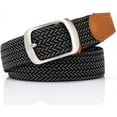 thumbnail image 2 of Braided Belt Stretch Belt for Men and Women Multicolored Woven Golf Belt Elastic Jean Belts, 2 of 4