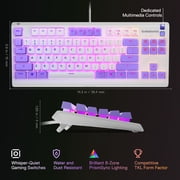 SteelSeries Apex 3 TKL Amethyst