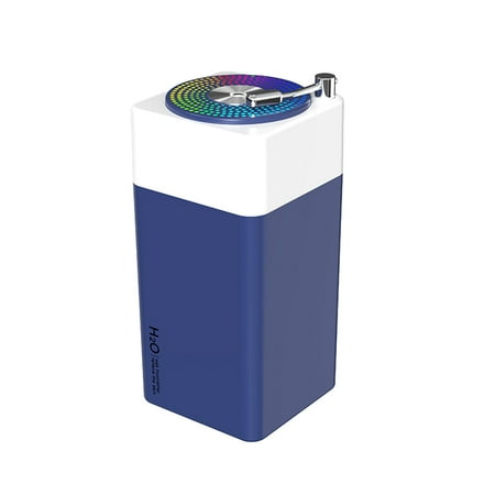 

Sunhillsgrace Humidifier Retro Record Humidifier Portable Large Capacity Mute Usb Colorful Lamp Humidifie