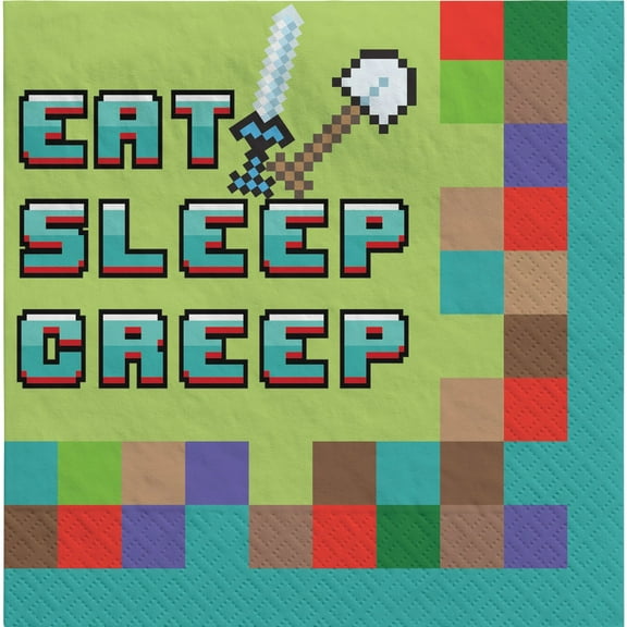 Pixel Party Lunch Napkins (16ct)