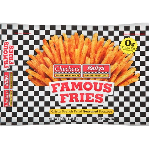 6/3 LB Checkers®/Rally's® Famous Fries Crispy French Fried Seasoned