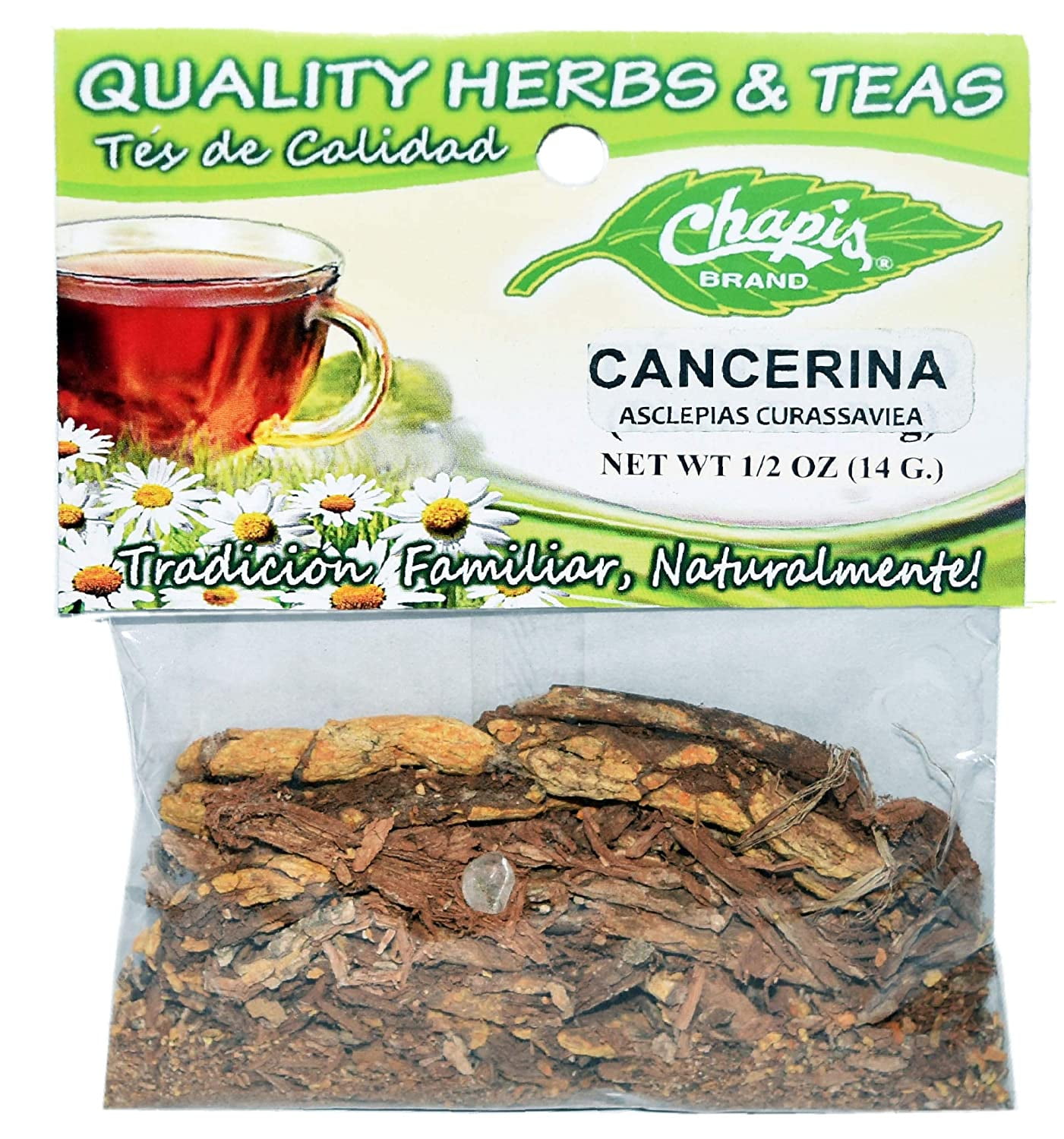 Chapis Asclepias Curassaviea (Cancerina) Herbal Tea Net Wt. 1/2oz (2 ...