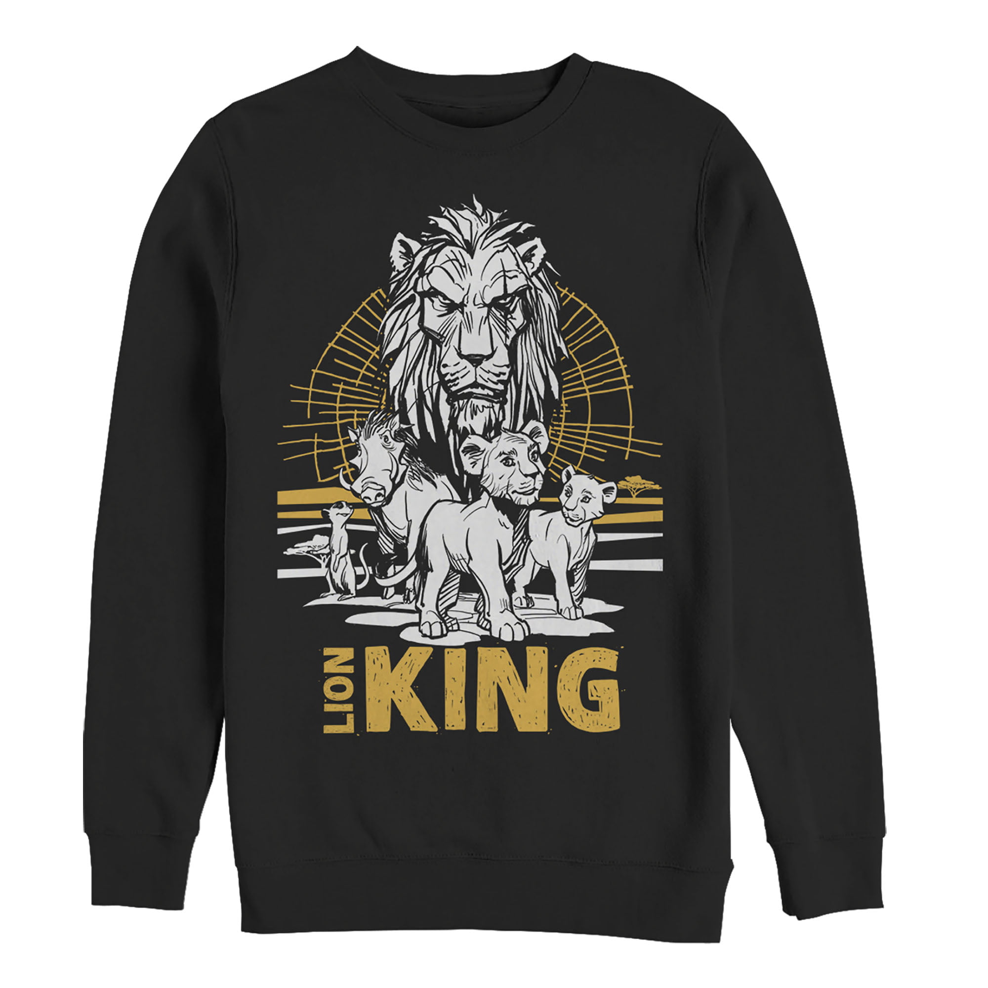 Disney Girls The Lion King Timon Sunset Sweatshirt