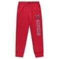 thumbnail image 3 of Men's Concepts Sport Red Washington Capitals Big & Tall Pullover Hoodie & Joggers Sleep Set, 3 of 3