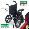 thumbnail image 5 of ComfyGO 6011 Fauteuil Roulant Électrique Motorisé Robuste, Noir, 5 of 5