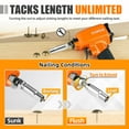 thumbnail image 6 of KAMSIN K1170 Pneumatic Decorative Nailer, Air Finish  Gun for Thumbtack Furniture Tacks, 6 of 9