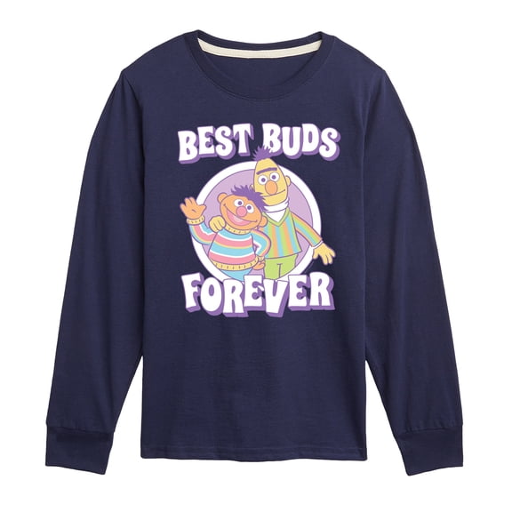 Sesame Street - Best Buds Forever - Toddler and Youth Long Sleeve T-Shirt