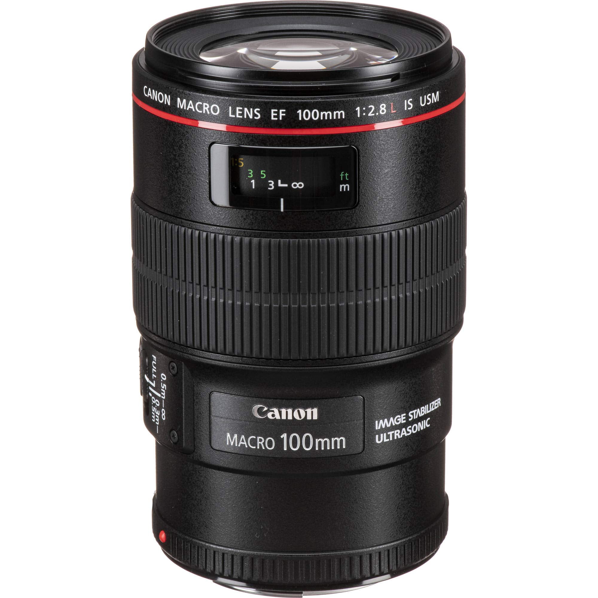 Canon EF 100mm f/2.8L Macro IS USM Lens With Lens Case, Filter Kit
