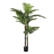 thumbnail image 5 of Palmera Artificial, Planta De Suelo Tropical De Imitación De Vegetación Vívida, Resistente A La Intemperie, 6 Pies Con Macetero Para El Hogar, 5 of 7
