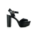 thumbnail image 1 of Sandalia Tacon de plataforma alto Mujer Flexi Piel 103703 Negro Flexi Piel, 1 of 4
